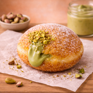 Bombolone al pistacchio